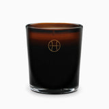 "Amber" - Bougie en verre soufflé main rechargeable