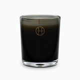 "Ash" - Bougie en verre soufflé main rechargeable