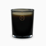 Smoke Handblown Refillable Candle