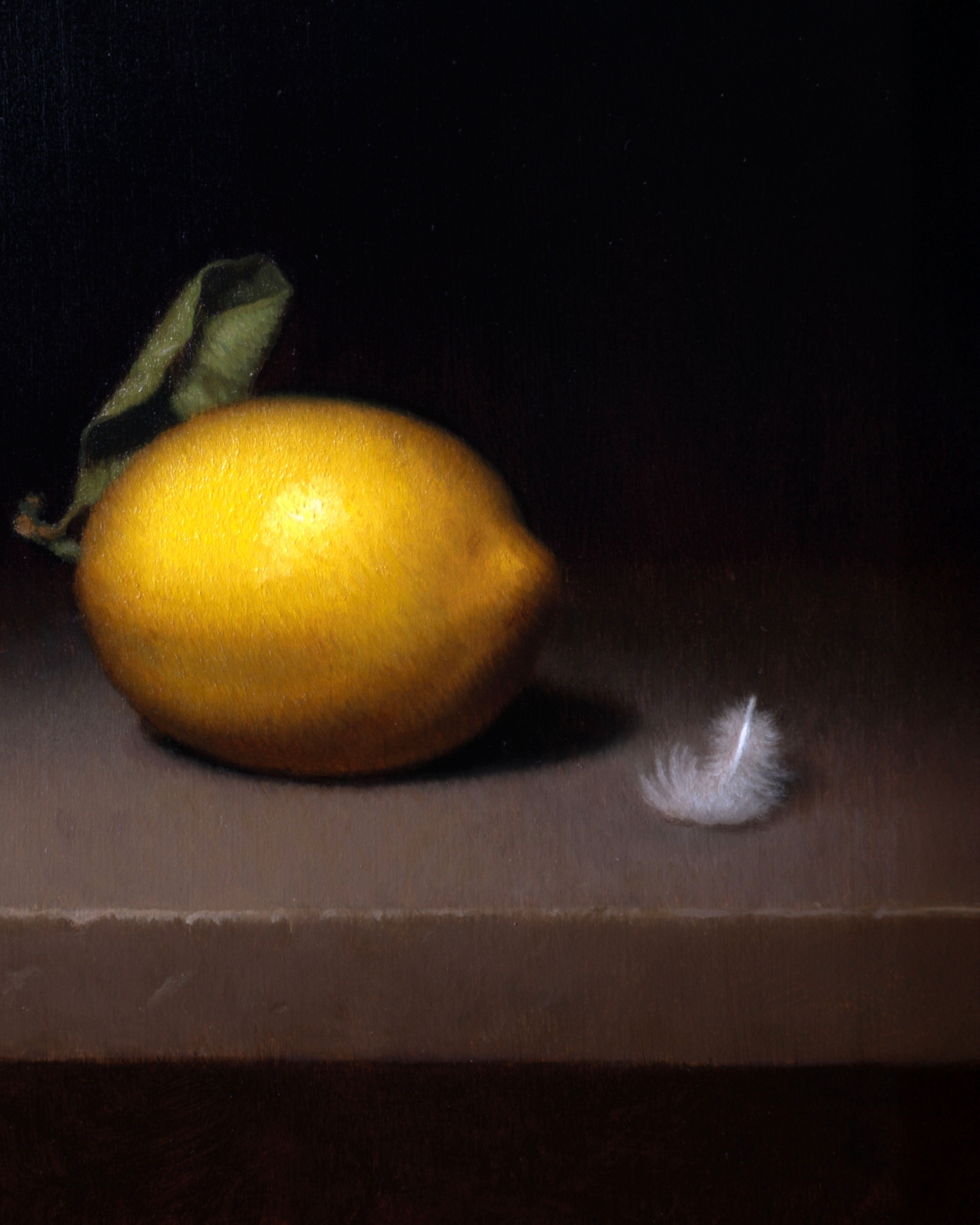A Painted Life: Bird and Lemon