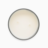 Charcoal Double Wick Handblown Candle