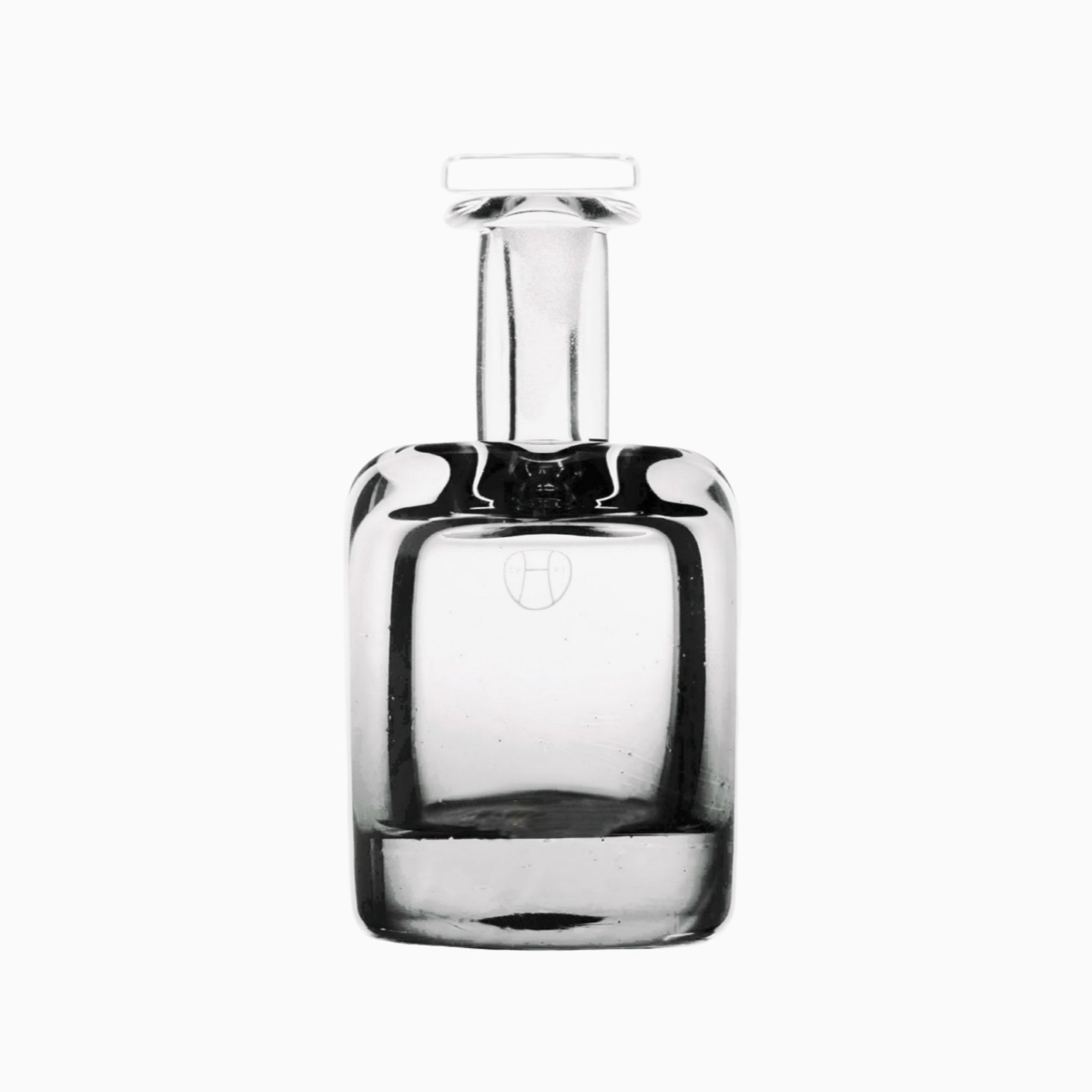 CLAY hand blown eau de parfum bottle