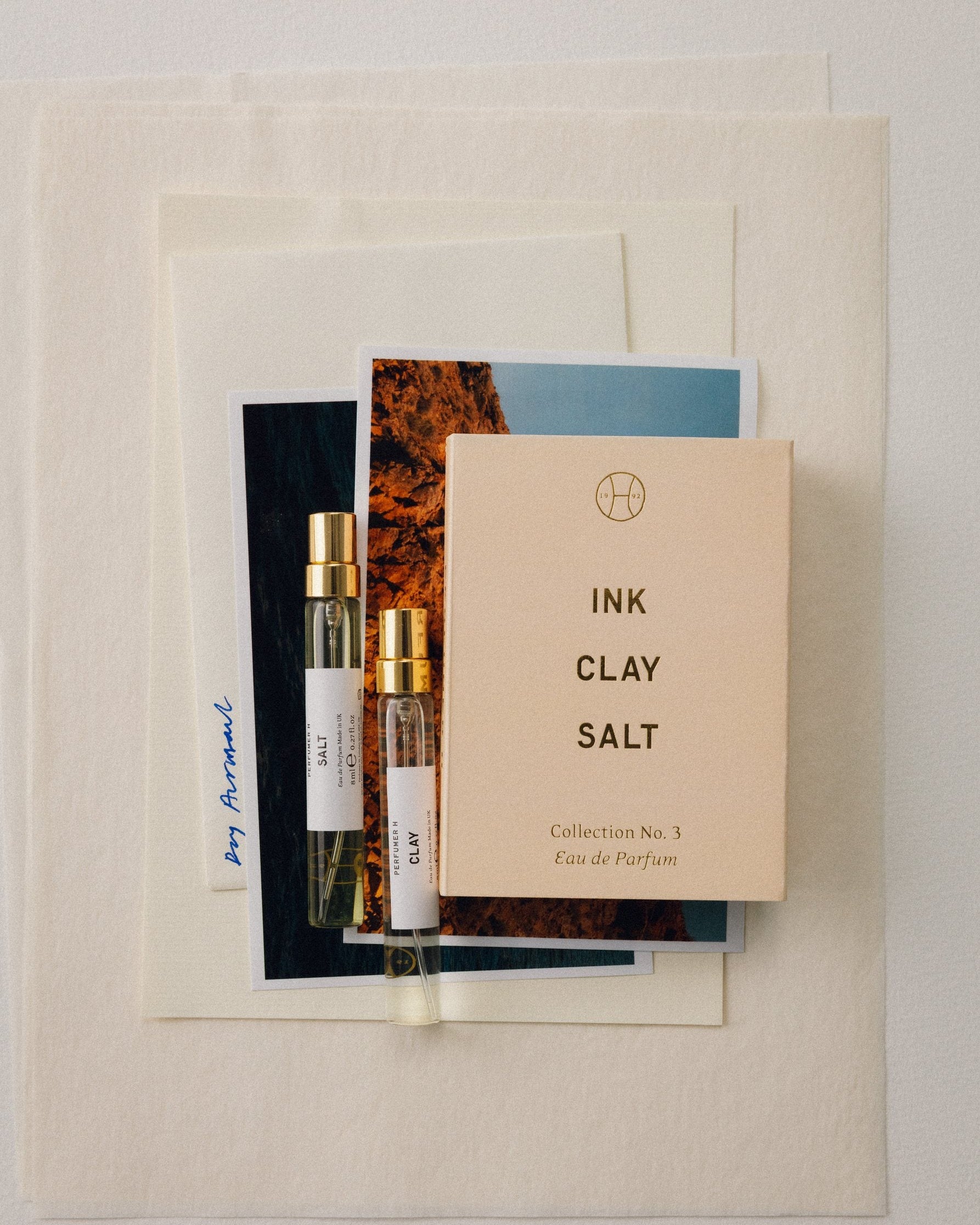 Ink on Paper: Collection No.3 with postcards